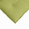 vidaXL Coussin de Dos Vert clair 50 x 19 x 45 cm tissu