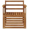 vidaXL Ensemble de canap&eacute;s d'ext&eacute;rieur Naturel 71 x 63 x 73 cm