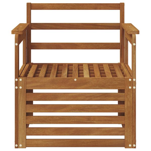 vidaXL Ensemble de canap&eacute;s d'ext&eacute;rieur Naturel 71 x 63 x 73 cm