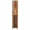 vidaXL Haut Armoire avec tiroir 2 pcs Bois ancien Bois d'ing&eacute;nierie