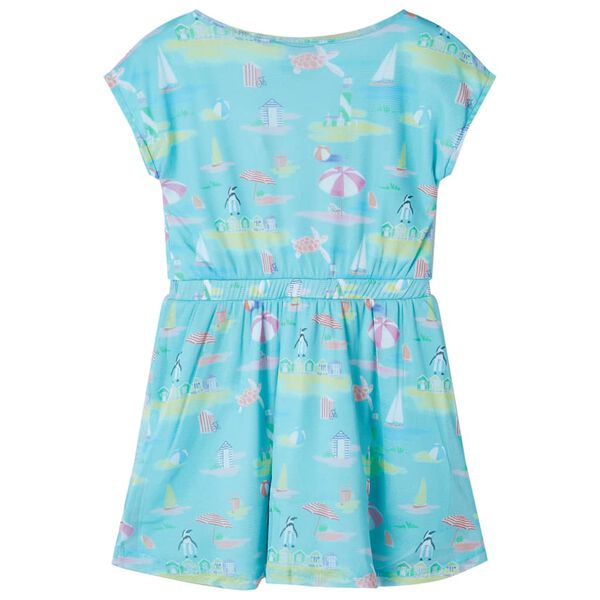 Robe pour enfants aqua clair 140