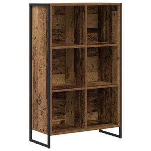 vidaXL Biblioth&egrave;que 99,5 x 30 x 108,5 cm Bois d'ing&eacute;nierie Bois Ancien
