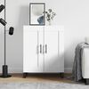 vidaXL Buffet blanc 69,5x34x90 cm bois d'ing&eacute;nierie