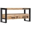 vidaXL Meuble TV 100x30x45 cm Bois de manguier massif