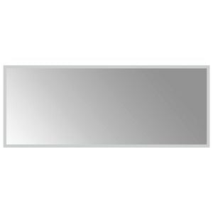 vidaXL Miroir de salle de bain LED avec miroir Transparent 100 x 40 cm