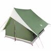 vidaXL Tente familiale avec toit Vert et blanc 220 x 220 x 184 cm
