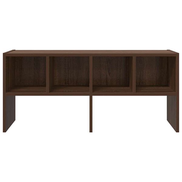 vidaXL &Eacute;tag&egrave;re &agrave; chaussures empilable ch&ecirc;ne marron 89,5x30x40 cm