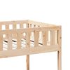 vidaXL Lit pour enfants sans matelas 80x200 cm bois de pin massif