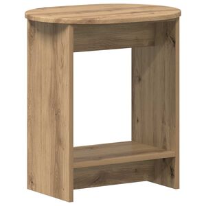 vidaXL Table d'appoint Ch&ecirc;ne artisanal 50 x 39,5 x 55 cm