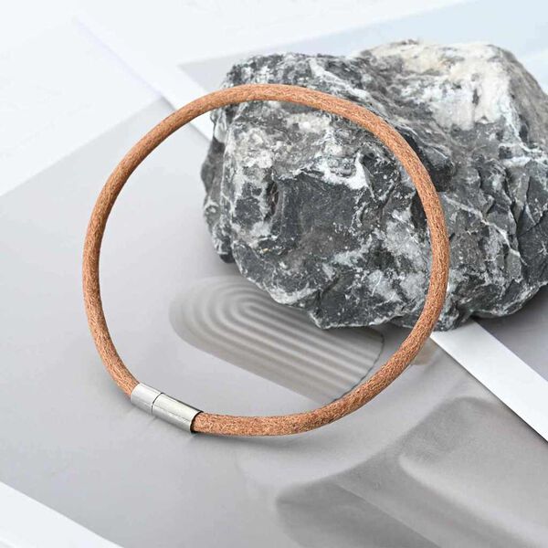 vidaXL Corde en Cuir Marron Ø5 mm x 10 m Cuir