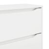 vidaXL Armoire de rangement Blanc brillant 40 x 48 x 105 cm