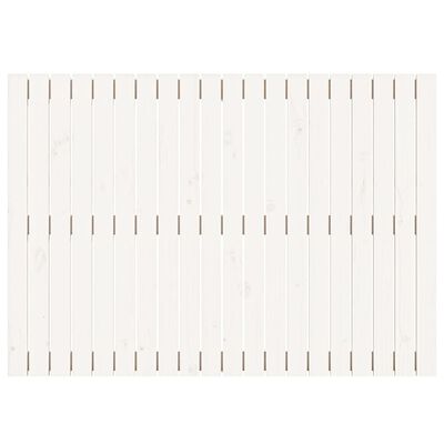 vidaXL Tête de lit murale Blanc 127,5x3x90 cm Bois massif de pin
