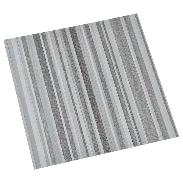 vidaXL Dalles de plancher autoadhésives 20 pcs PVC 1,86 m² gris clair