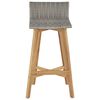 vidaXL Tabourets de bar lot de 2 bois d'acacia solide