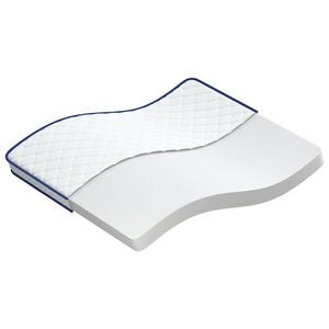 vidaXL Matelas en mousse &agrave; m&eacute;moire de forme 200 x 180 x 17 cm doux