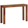 vidaXL Table console 120x30x76 cm bois massif d'acacia