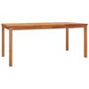 vidaXL Ensemble à manger de jardin 5pcs Bois de teck massif