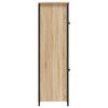 vidaXL Buffet haut chêne sonoma 62x32x106,5 cm bois d'ingénierie