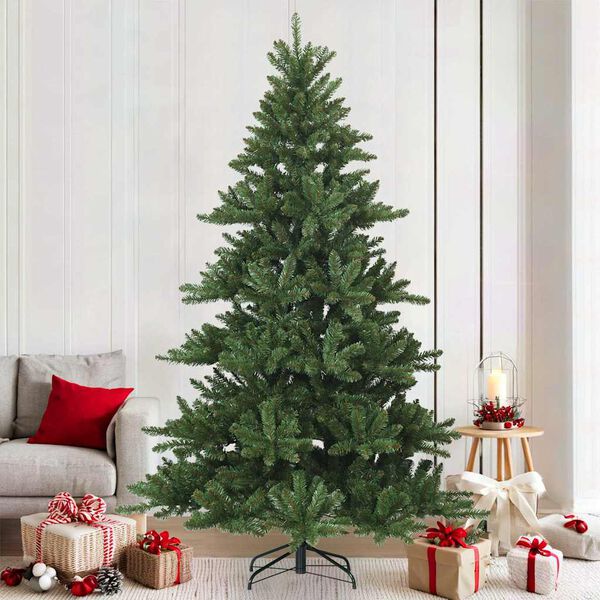 vidaXL Sapin de No&euml;l Artificiel &agrave; Branches Articul&eacute;es Vert 210 cm