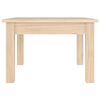 vidaXL Table basse 45x45x30 cm Bois massif de pin
