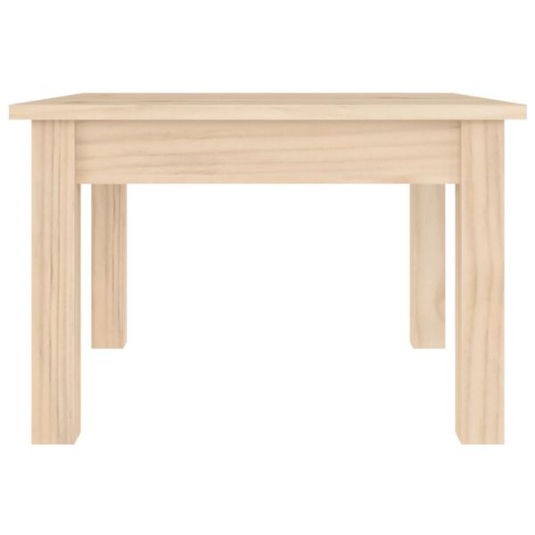 vidaXL Table basse 45x45x30 cm Bois massif de pin