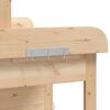 vidaXL Table de rempotage avec armoire bois massif de sapin