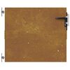 vidaXL Portail de jardin 85x125 cm acier corten
