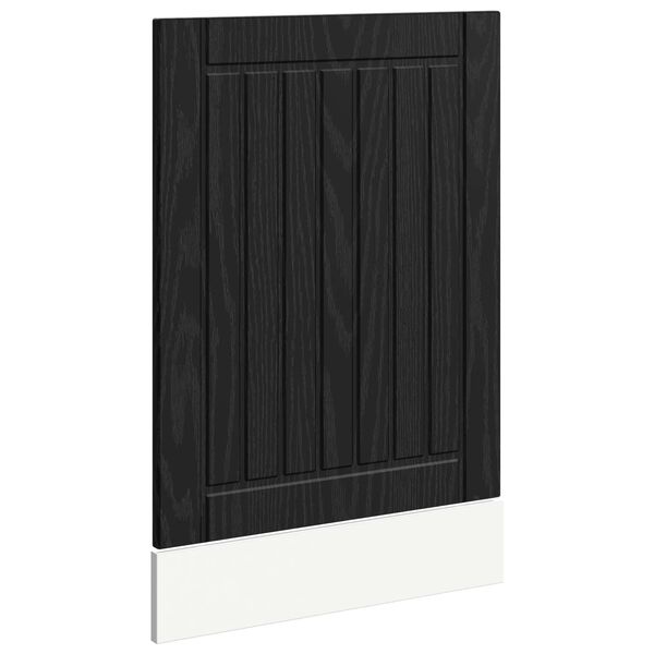 vidaXL Armoire de cuisine Ch&ecirc;ne noir 45 x 1,5 x 67 cm