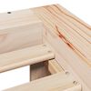 vidaXL Cadre de lit sans matelas 180x200 cm bois massif de pin
