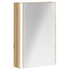 vidaXL Armoire Miroir de Salle de Bain Ch&ecirc;ne artisan 33 x 11,5 x 50 cm