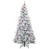 vidaXL Sapin de No&euml;l Artificiel &agrave; Branches Articul&eacute;es Blanc 240 cm