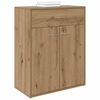 vidaXL Buffet ch&ecirc;ne artisanal 60x30x75 cm bois d'ing&eacute;nierie