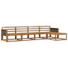 vidaXL Ensemble de canap&eacute;s d'ext&eacute;rieur 5 pc Naturel