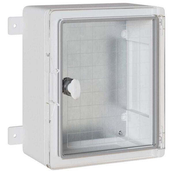 vidaXL Armoire de contr&ocirc;le Gris 47 x 20 x 60 cm Plastic ABS