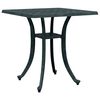 vidaXL Table de jardin vert 53x53x53 cm aluminium coul&eacute;