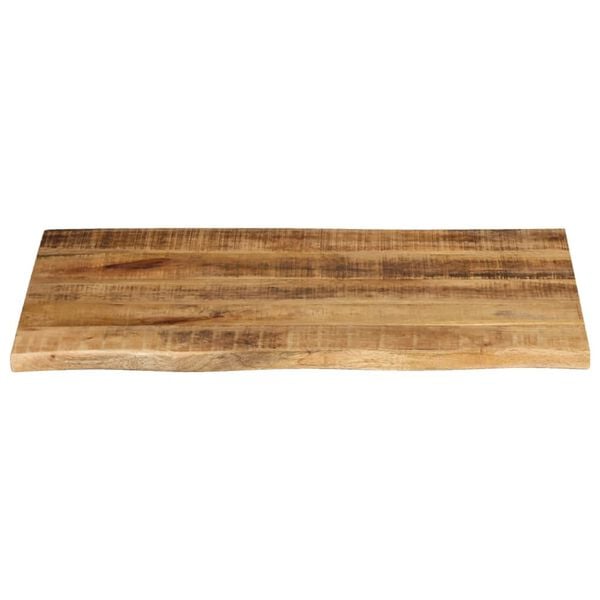 vidaXL Dessus de table 70x60x2,5 cm bord vif bois massif manguier brut
