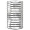 vidaXL Jardinière de jardin Acier galvanisé 40x40x68 cm Argenté