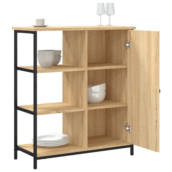 vidaXL Buffet Chêne Sonoma 70x30x80 cm Bois d'ingénierie