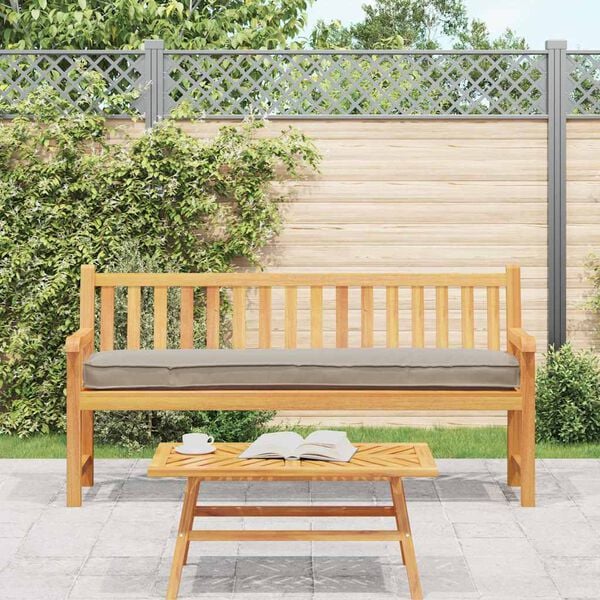 vidaXL Set de coussins de palette 2 pcs Taupe 180 x 40 x 8 cm