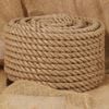 vidaXL Corde de jute 50 m de long 16 mm d'&eacute;paisseur