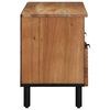 vidaXL Unites TV avec tiroir Bois d'Acacia Massif 100 x 33,5 x 46 cm