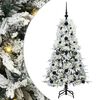 vidaXL Sapin de No&euml;l Artificiel &agrave; Branches Articul&eacute;es Blanc 120 cm