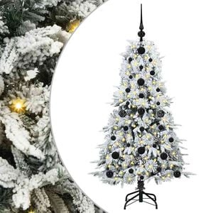 vidaXL Sapin de No&euml;l Artificiel &agrave; Branches Articul&eacute;es Blanc 120 cm