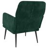 vidaXL Fauteuil Vert fonc&eacute; 62x79x79 cm Velours