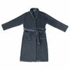 vidaXL Robe de bain sans capuche Bleu marine xxxl Flanelle