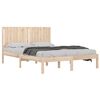 vidaXL Cadre de lit sans matelas 160x200 cm bois massif de pin