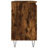 vidaXL Armoire de bain chêne fumé 65x33x60 cm bois d'ingénierie