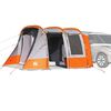 vidaXL Tente de voiture gris et orange imperméable