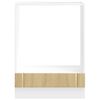 vidaXL Armoire de four Lucca chêne sonoma bois d'ingénierie