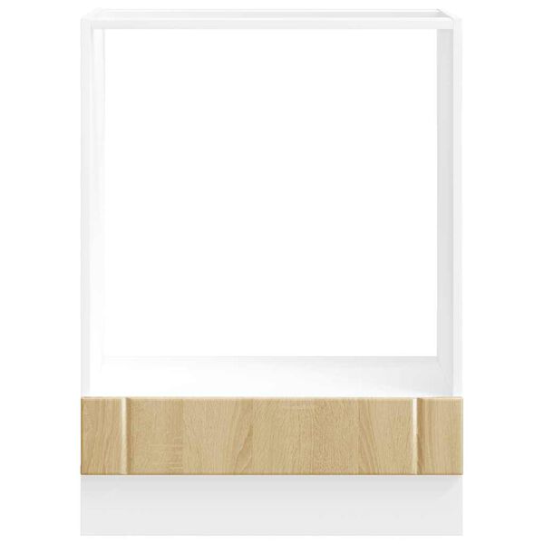 vidaXL Armoire de four Lucca chêne sonoma bois d'ingénierie